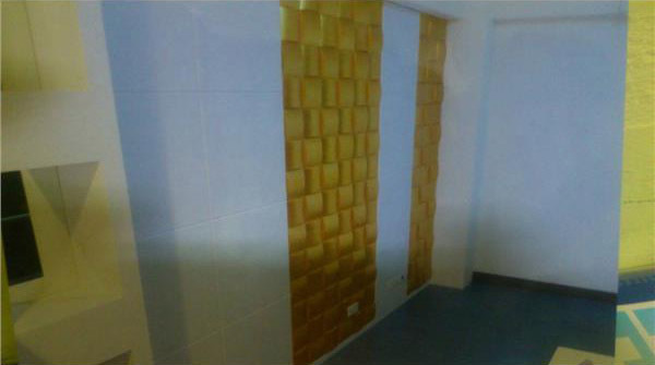 天花板清水模批土施工