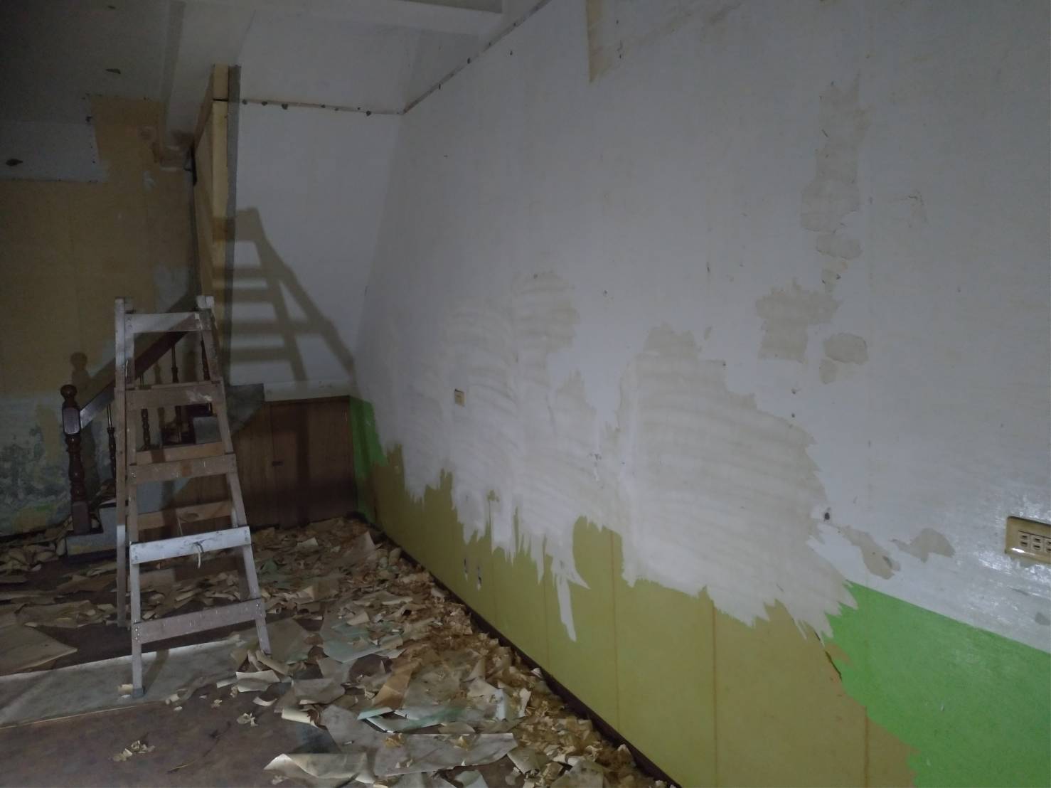 住家粉刷施工前中後