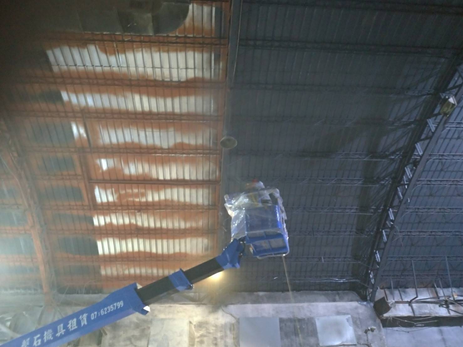 廠房除鏽、防鏽噴漆